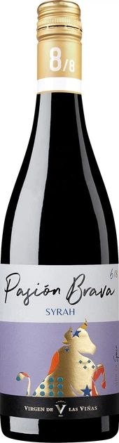 Вино Pasion Brava Syrah напівсухе червоне 10.5-15% 0.75 л